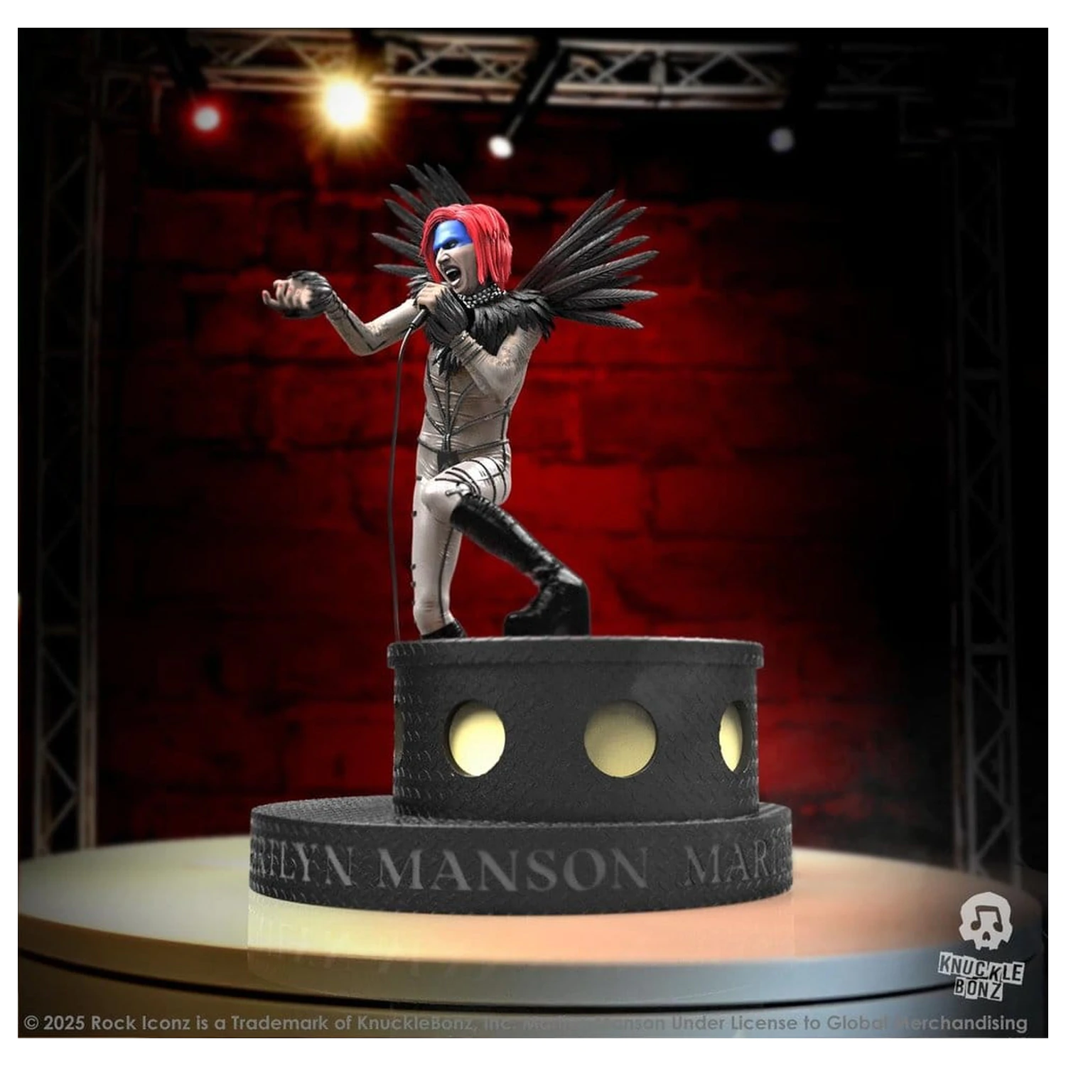 Statueta Marilyn Manson Rock Iconz Statuette Marilyn Manson II 24 cm poza produsului
