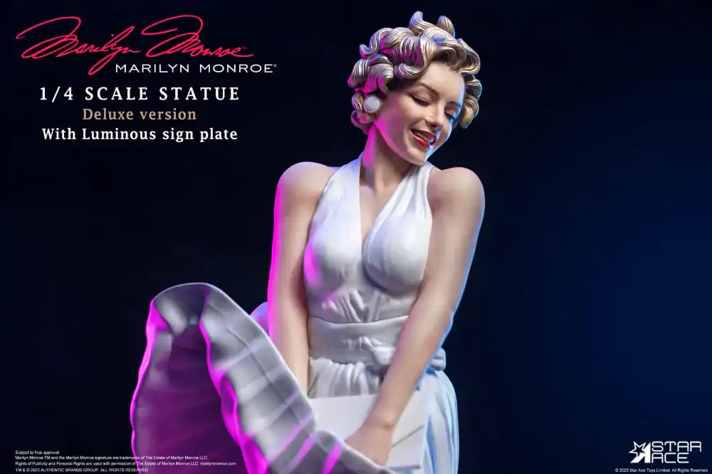 Statuie Marilyn Monroe 1/4 Marilyn Monroe Deluxe Version 50 cm poza produsului