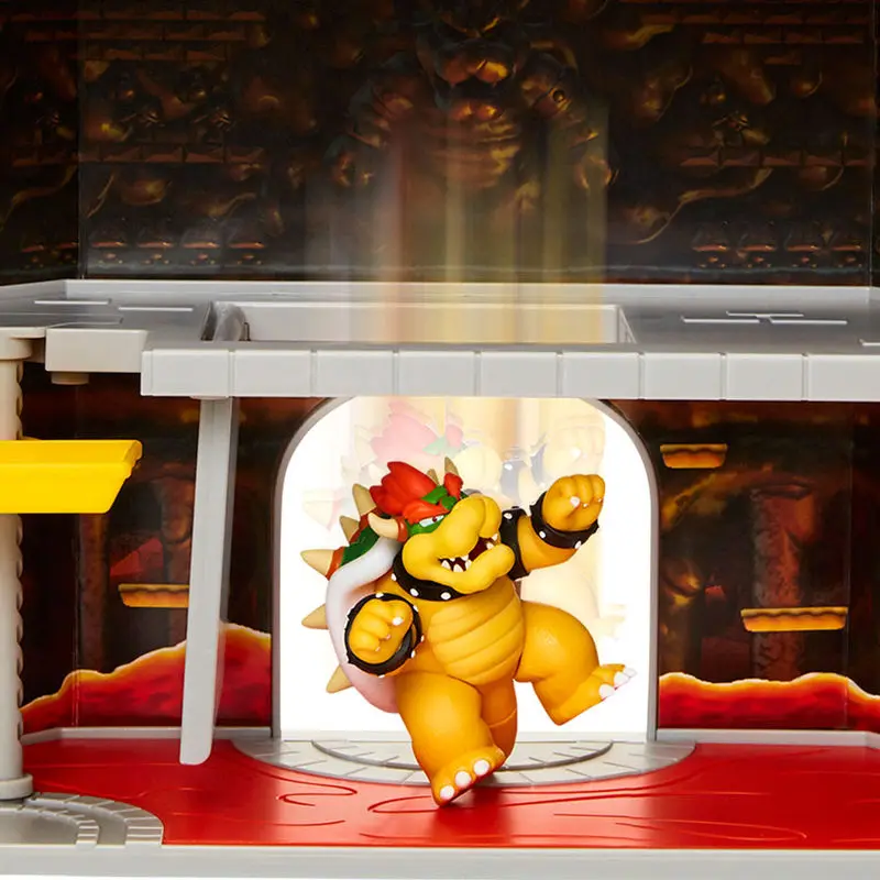 World of Nintendo Super Mario Set de Joacă Deluxe Castelul lui Bowser poza produsului