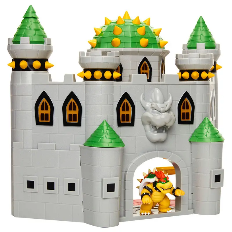 World of Nintendo Super Mario Set de Joacă Deluxe Castelul lui Bowser poza produsului