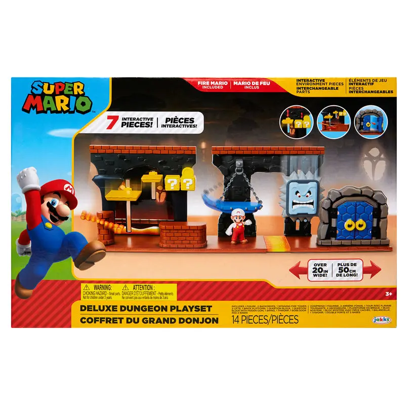 Set de joacă temniță Deluxe Mario Bros poza produsului