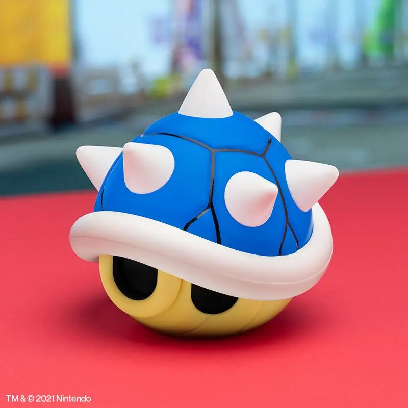 Mario Kart Cutie Luminoasă cu Sunet Coajă Albastră 14 cm poza produsului