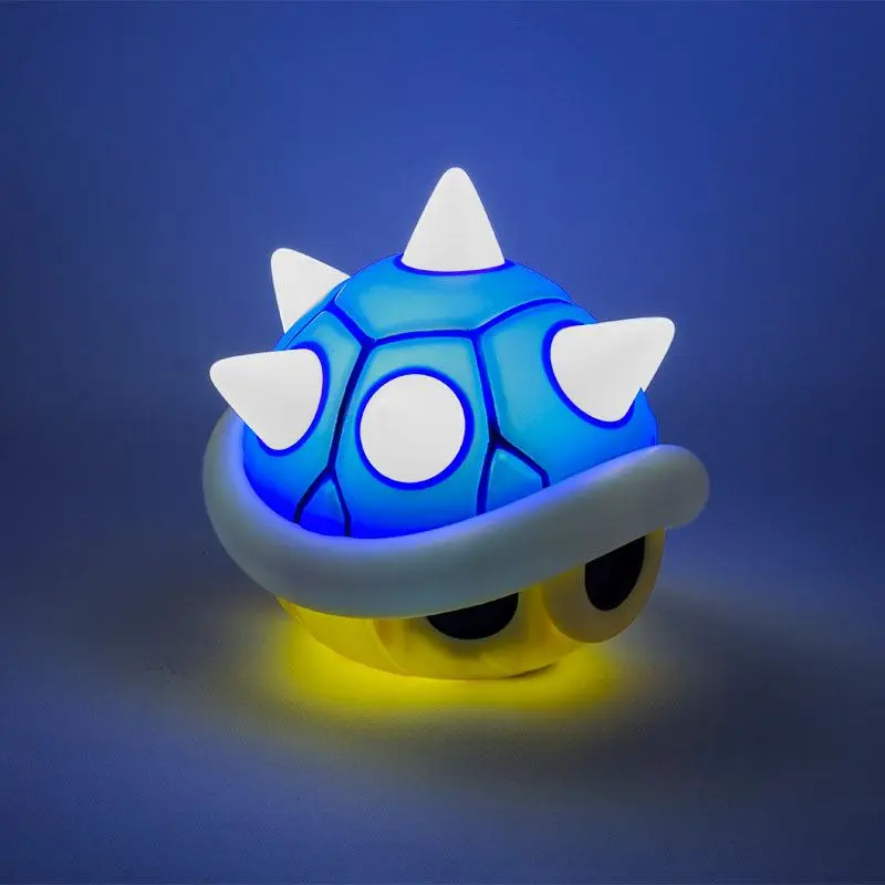 Mario Kart Cutie Luminoasă cu Sunet Coajă Albastră 14 cm poza produsului