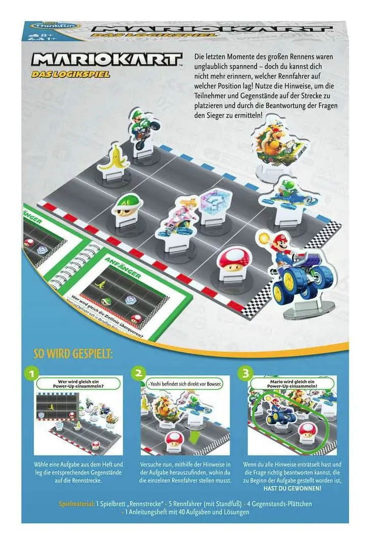 Mario Kart Board Game Jocul de logică *Ediția Germană* poza produsului