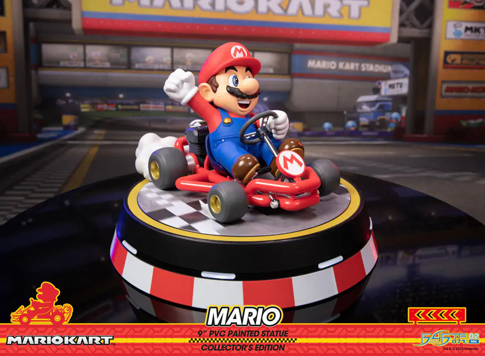 Mario Kart Statuie PVC Mario Collector's Edition 22 cm poza produsului