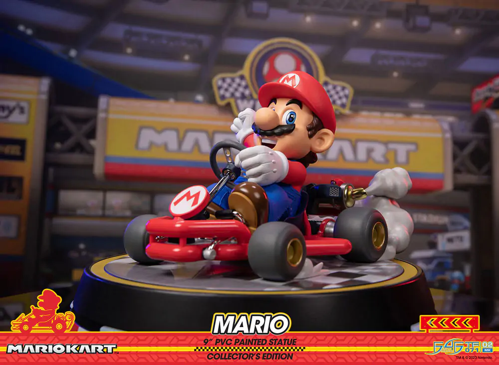 Mario Kart Statuie PVC Mario Collector's Edition 22 cm poza produsului