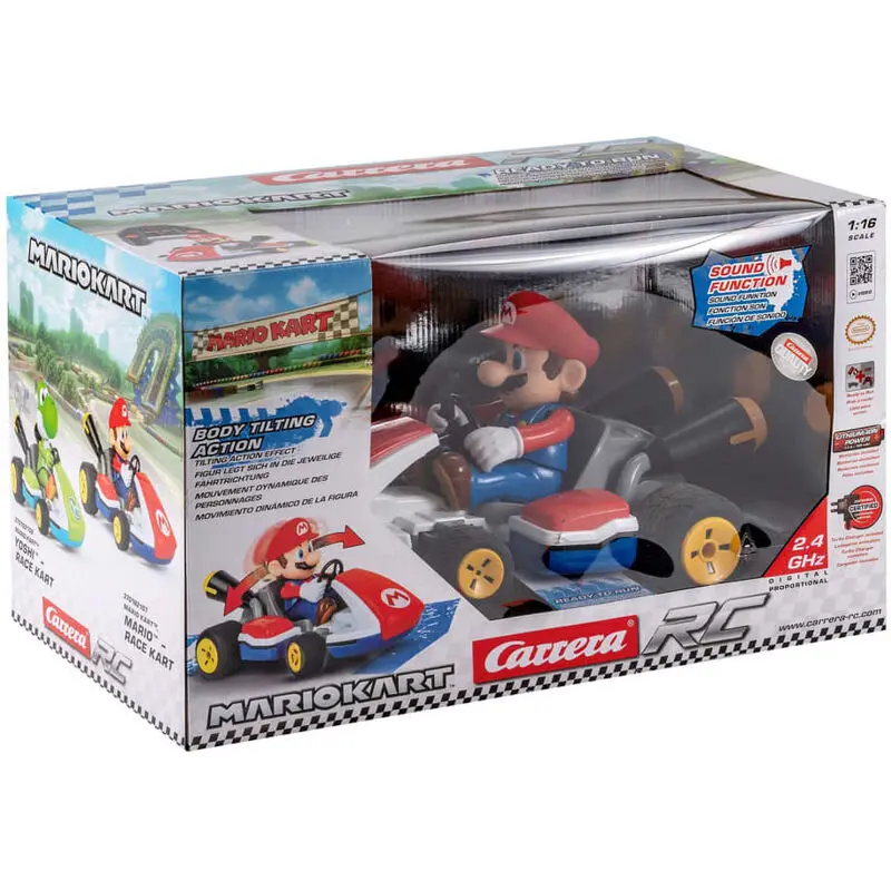 Mario Kart Mario Radio Controlled masina sunet poza produsului