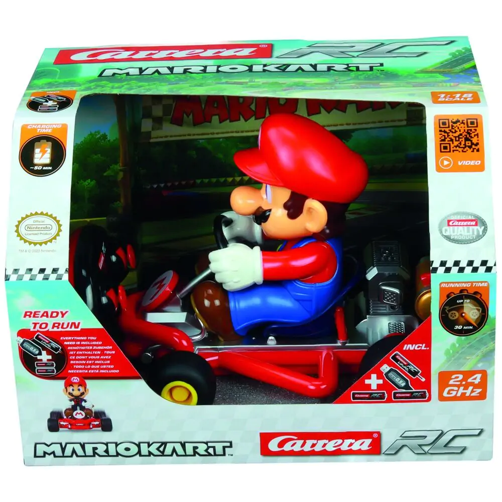 Mario Kart Pipe Kart masinuta cu telecomanda poza produsului
