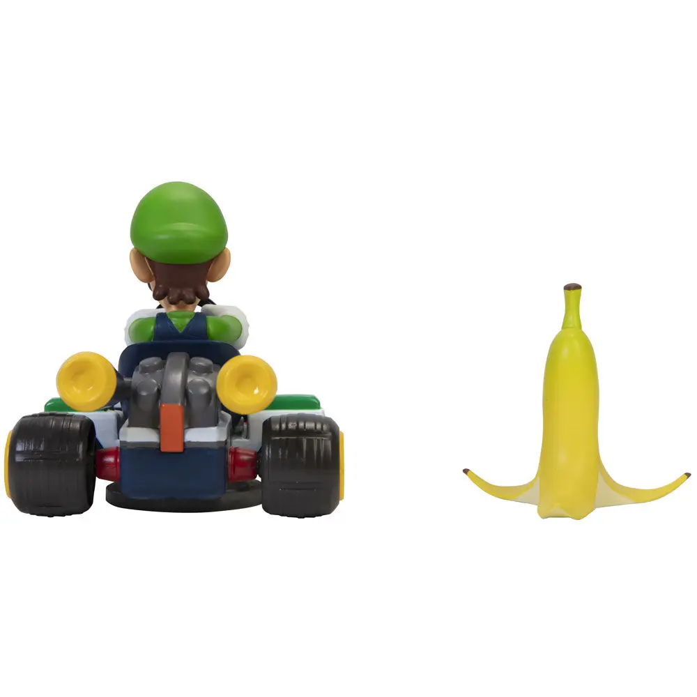 Figurină Kart Mario Kart spinout Luigi 6cm poza produsului