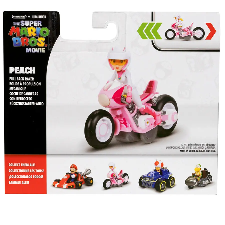 Mario Kart The Movie figurină Peach Kart 7cm poza produsului