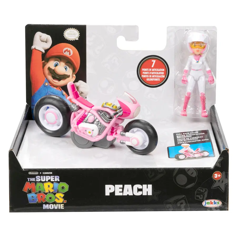 Mario Kart The Movie figurină Peach Kart 7cm poza produsului