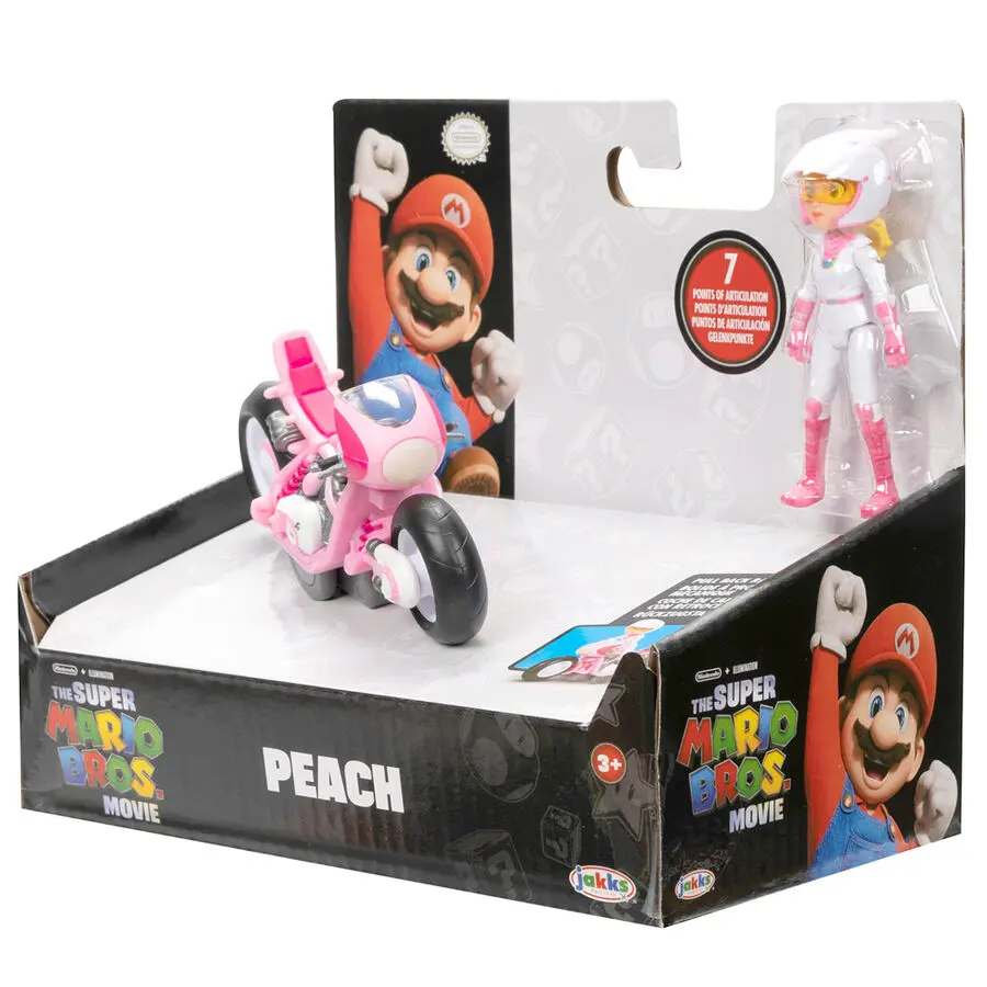 Mario Kart The Movie figurină Peach Kart 7cm poza produsului