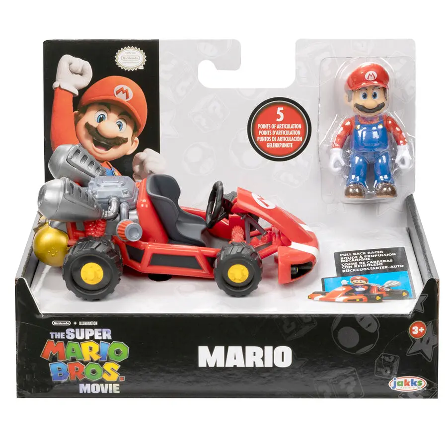 Mario Kart The Movie figurină Super Mario Kart 7cm poza produsului