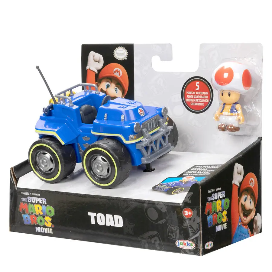 Mario Kart The Movie figurină Toad Kart 7cm poza produsului