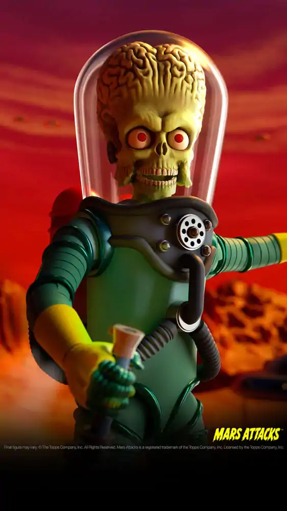 Figurină de acțiune Mars Attacks Ultimates Martian Wave 1 18 cm poza produsului