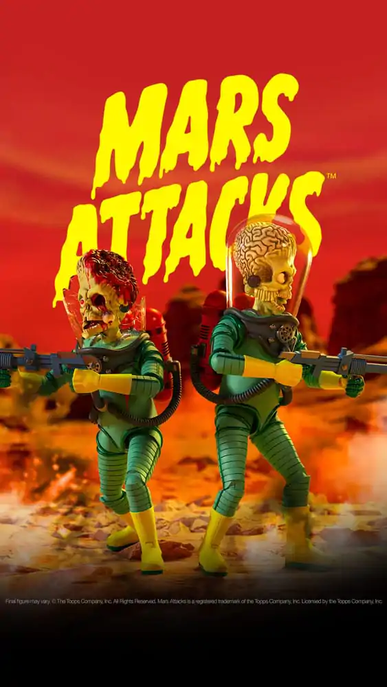 Figurină de acțiune Mars Attacks Ultimates Martian Wave 1 18 cm poza produsului