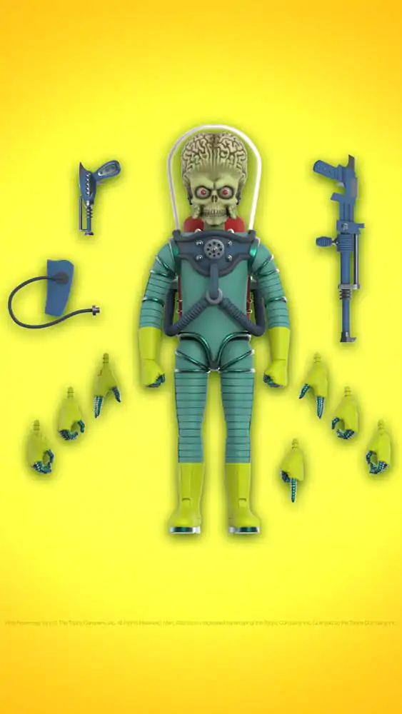 Figurină de acțiune Mars Attacks Ultimates Martian Wave 1 18 cm poza produsului