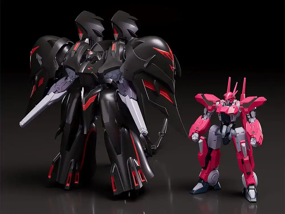 Martian Successor Nadesico: The Motion Picture - Prince of Darkness Moderoid Kit Model Plastic Black Sarena 19 cm poza produsului