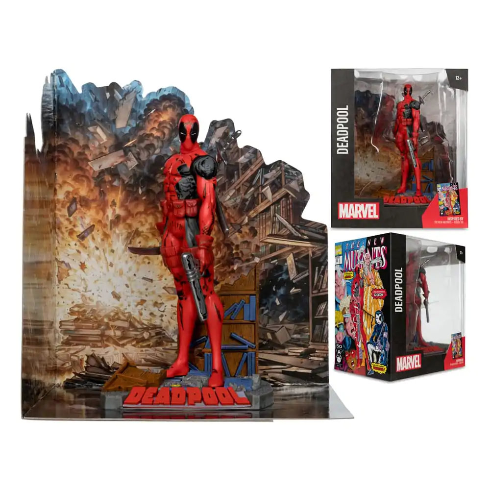 Marvel PVC Statue 1/10 Deadpool (The New Mutants 98) 16 cm poza produsului