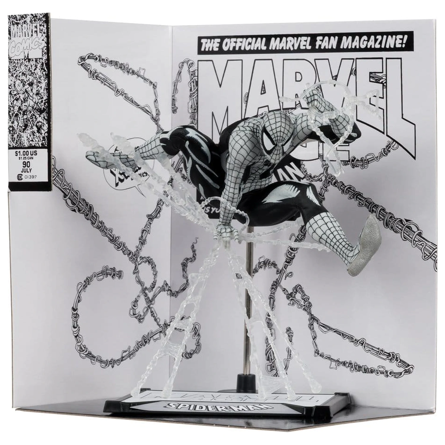 Marvel Statuie din PVC 1/10 Spider-Man (Marvel Age #90) (Line Art) 18 cm poza produsului