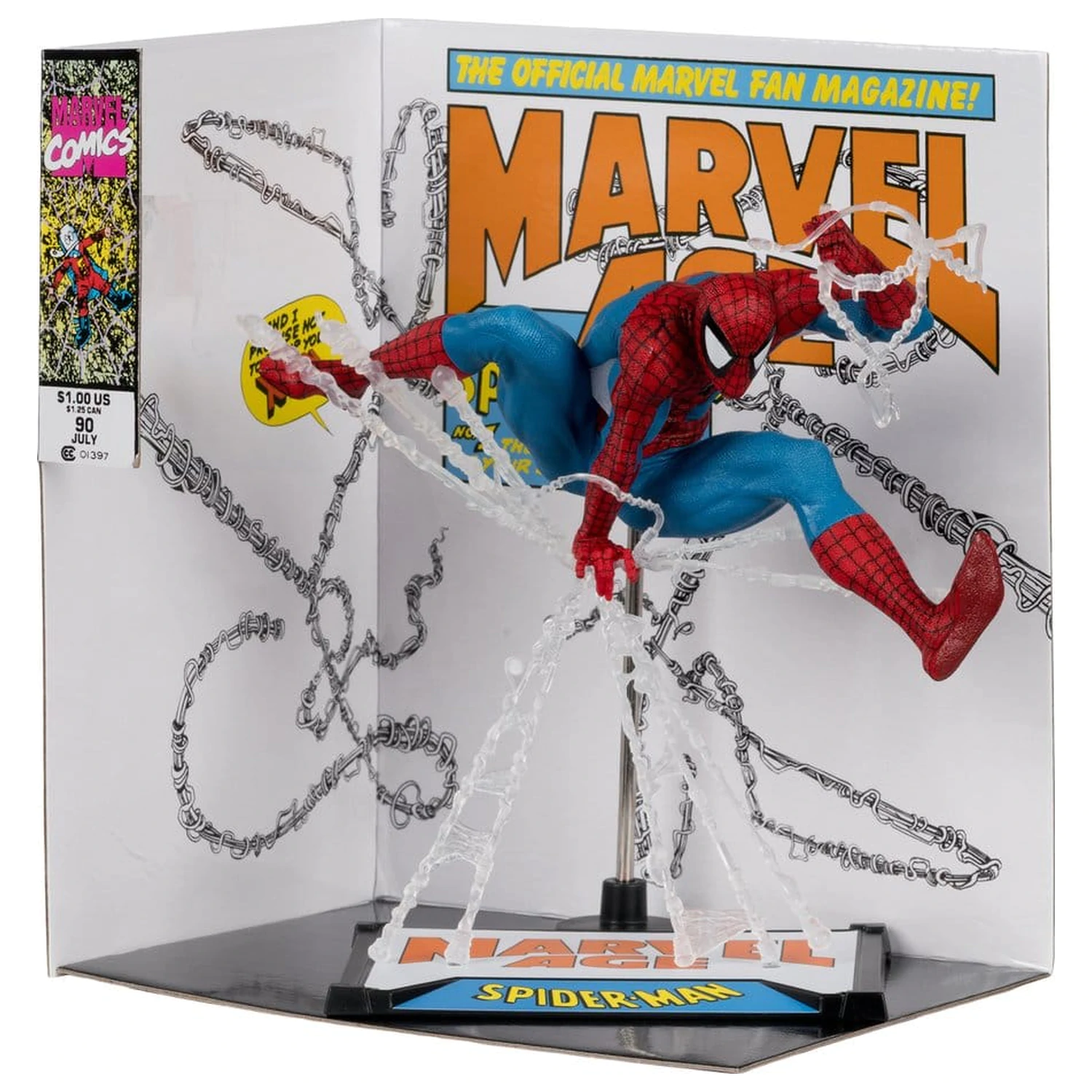 Marvel statuie din PVC 1/10 Spider-Man (Marvel Age #90) 18 cm poza produsului