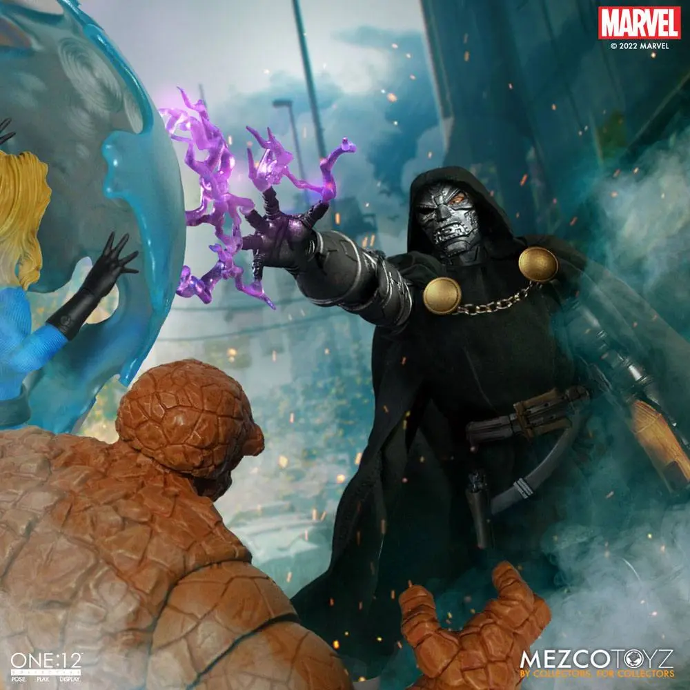 Figurină de acțiune Marvel 1/12 Doctor Doom 17 cm poza produsului