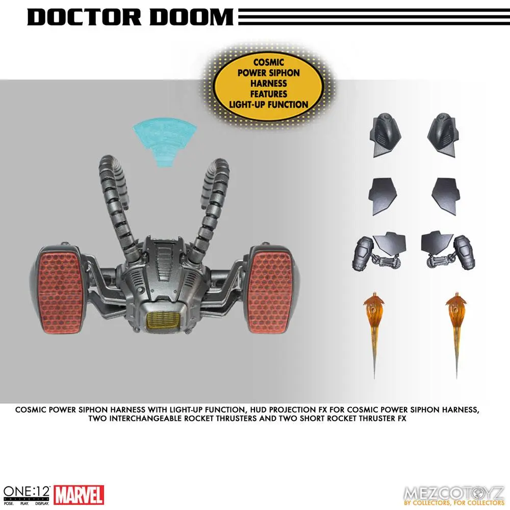 Figurină de acțiune Marvel 1/12 Doctor Doom 17 cm poza produsului