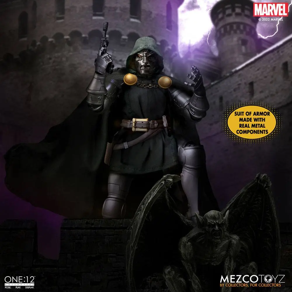 Figurină de acțiune Marvel 1/12 Doctor Doom 17 cm poza produsului