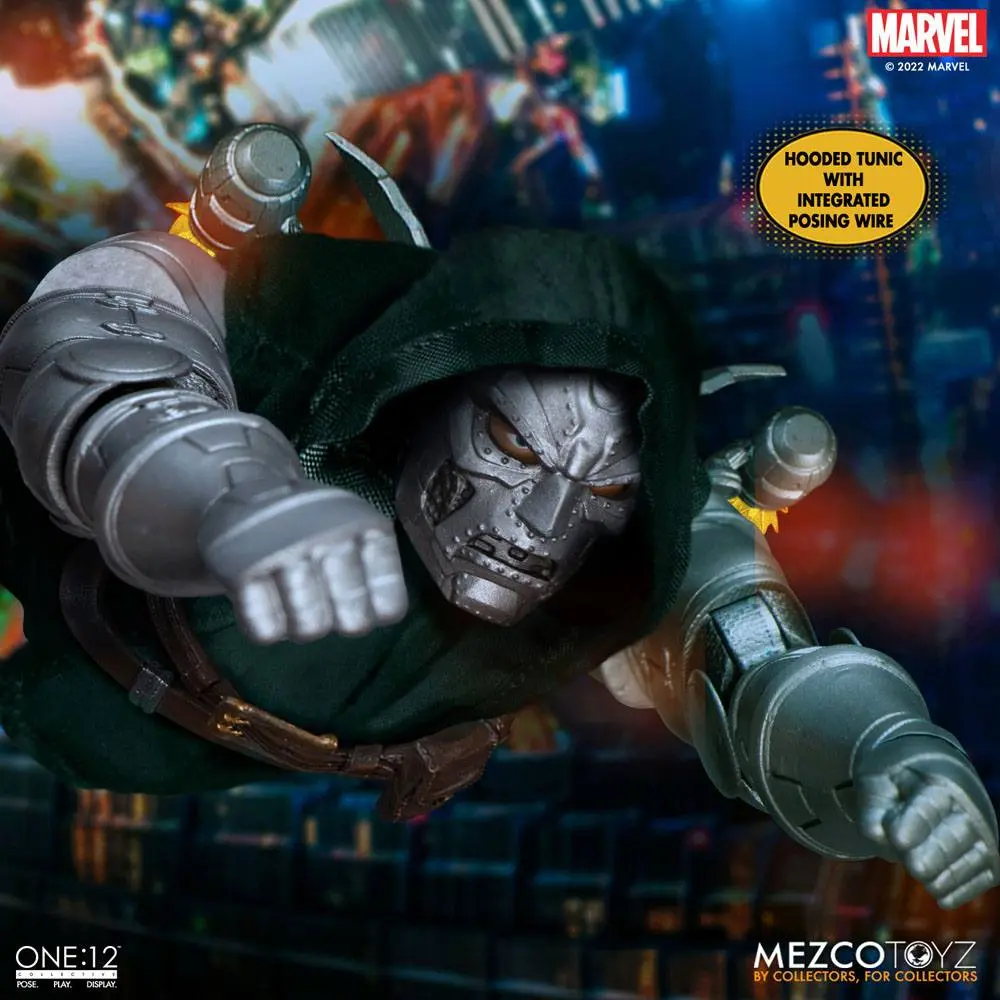 Figurină de acțiune Marvel 1/12 Doctor Doom 17 cm poza produsului