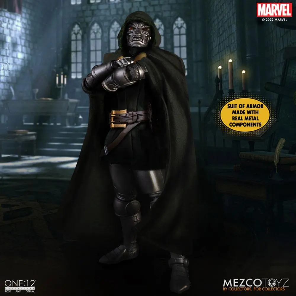 Figurină de acțiune Marvel 1/12 Doctor Doom 17 cm poza produsului