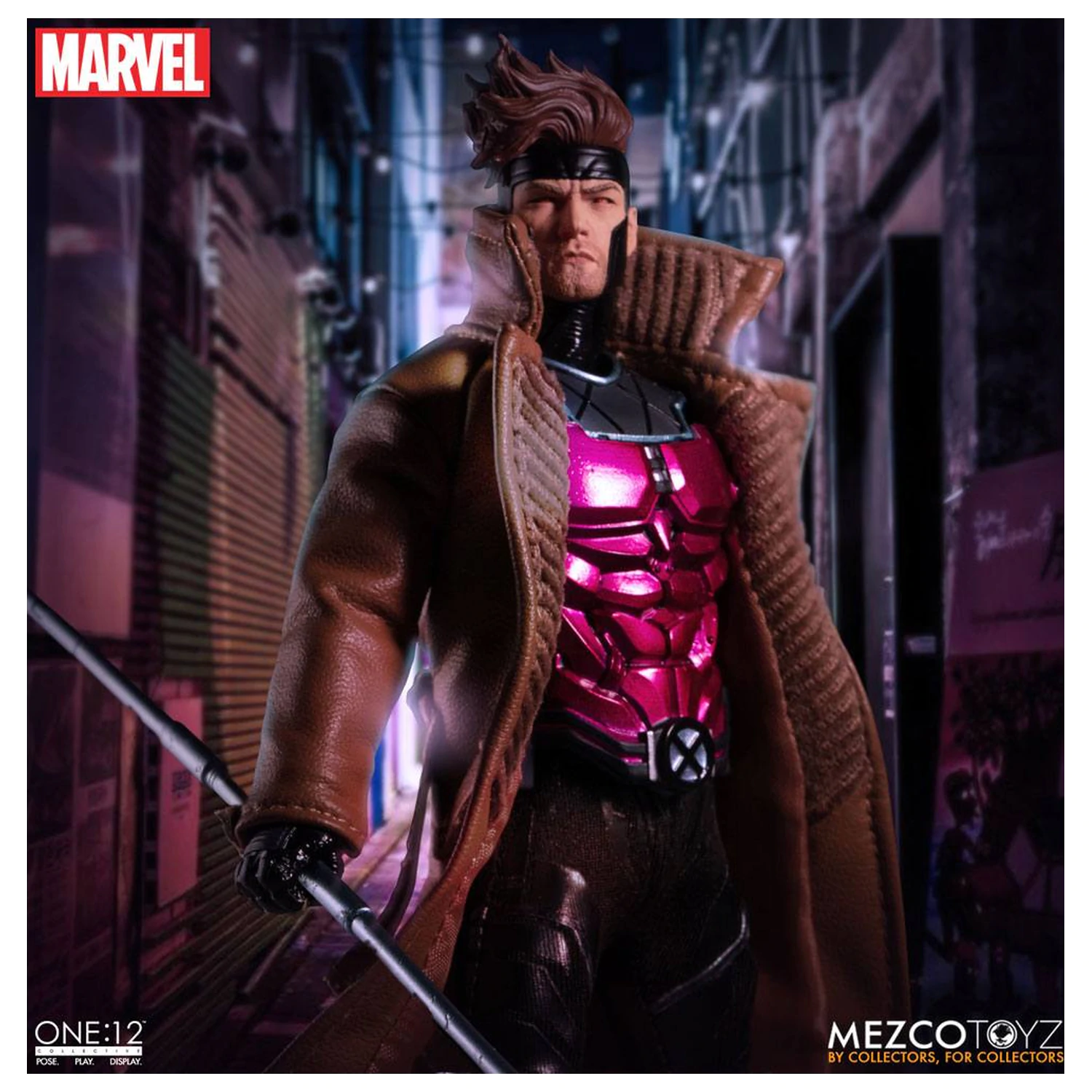 Marvel Action Figure 1/12 Gambit 17 cm poza produsului