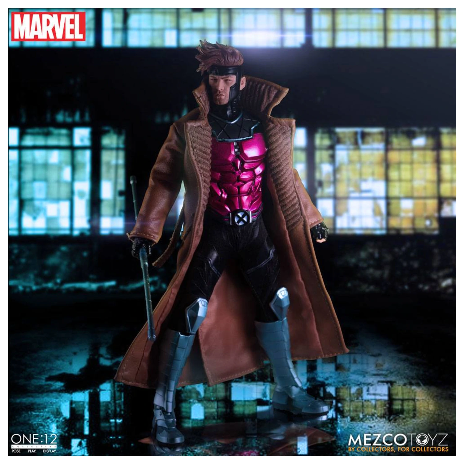 Marvel Action Figure 1/12 Gambit 17 cm poza produsului