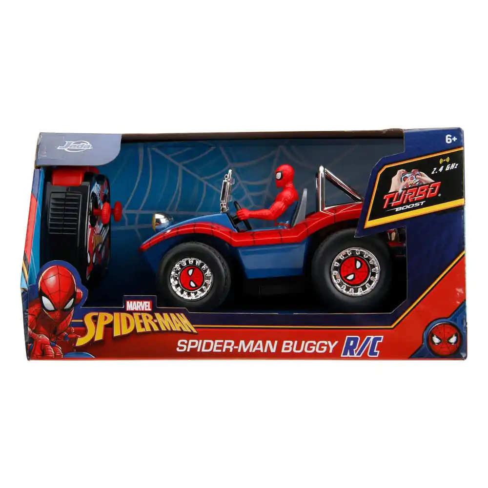 Marvel Vehicul cu Telecomandă Infraroșu 1/24 RC Buggy Spider-Man poza produsului