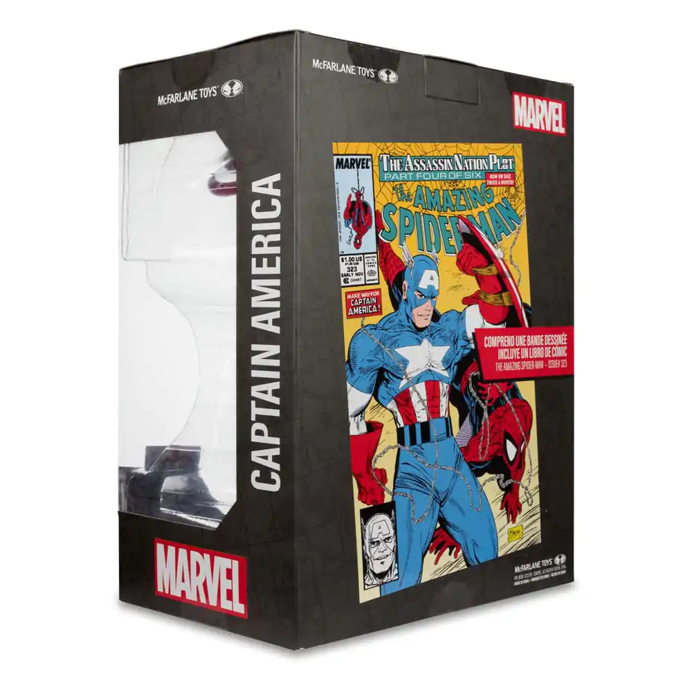 Marvel Statuie PVC 1/6 Captain America (The Amazing Spider-Man #323) 28 cm poza produsului