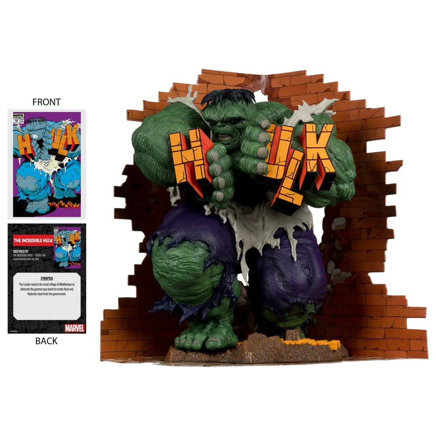 Statuie Marvel din PVC 1/6 Hulk (The Incredible Hulk #345) (Gold Label) poza produsului