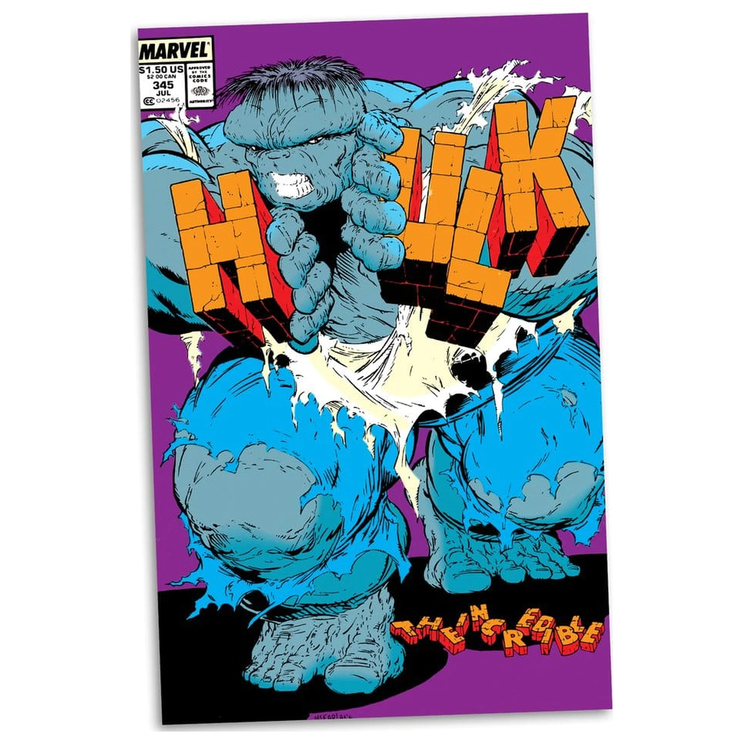 Statuie Marvel din PVC 1/6 Hulk (The Incredible Hulk #345) (Gold Label) poza produsului