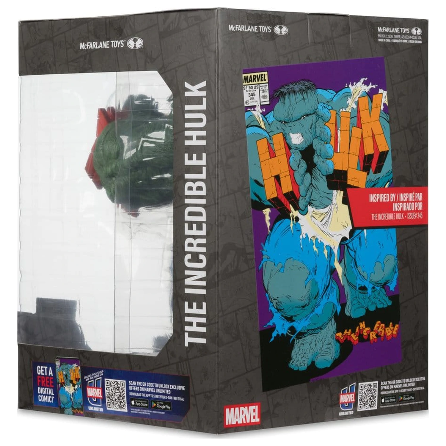 Statuie Marvel din PVC 1/6 Hulk (The Incredible Hulk #345) (Gold Label) poza produsului