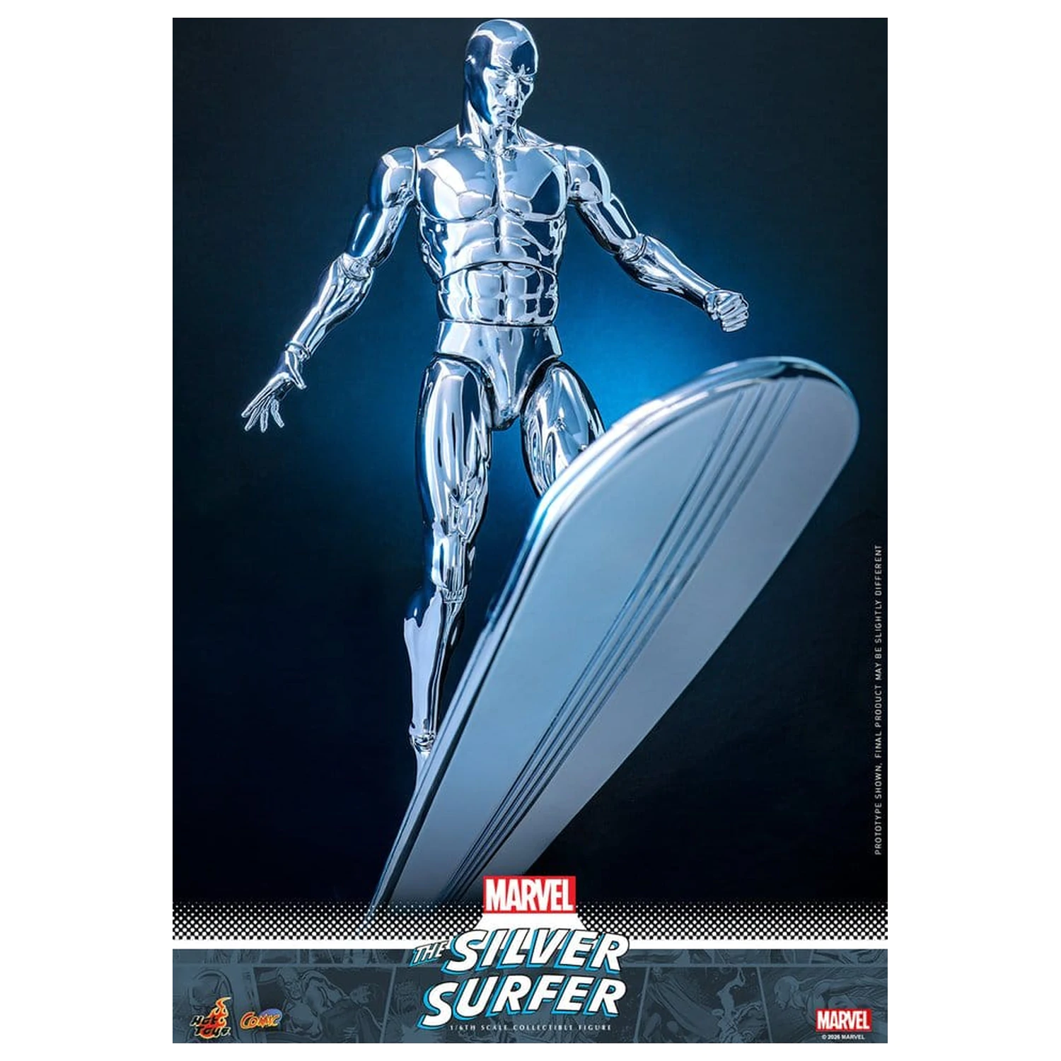Marvel Figurina de Actiune 1/6 Silver Surfer 32 cm poza produsului
