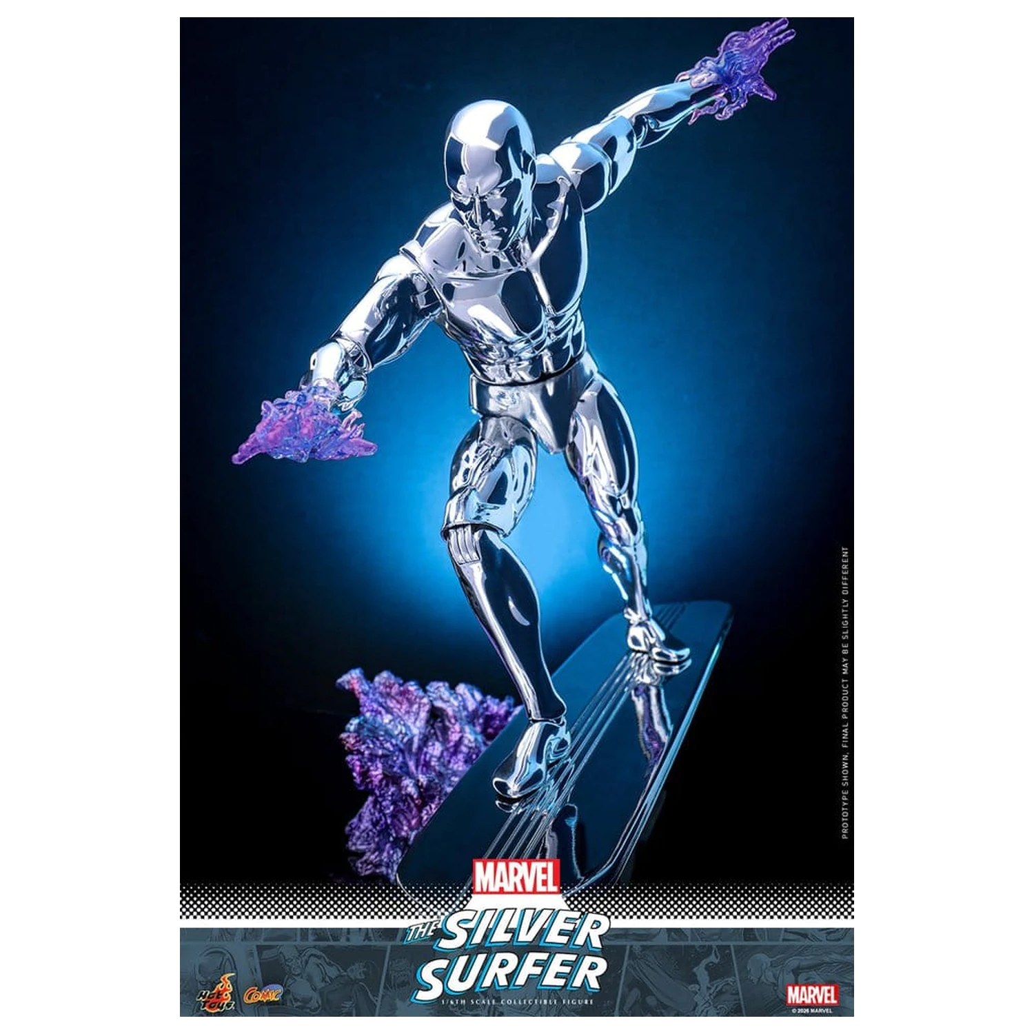 Marvel Figurina de Actiune 1/6 Silver Surfer 32 cm poza produsului