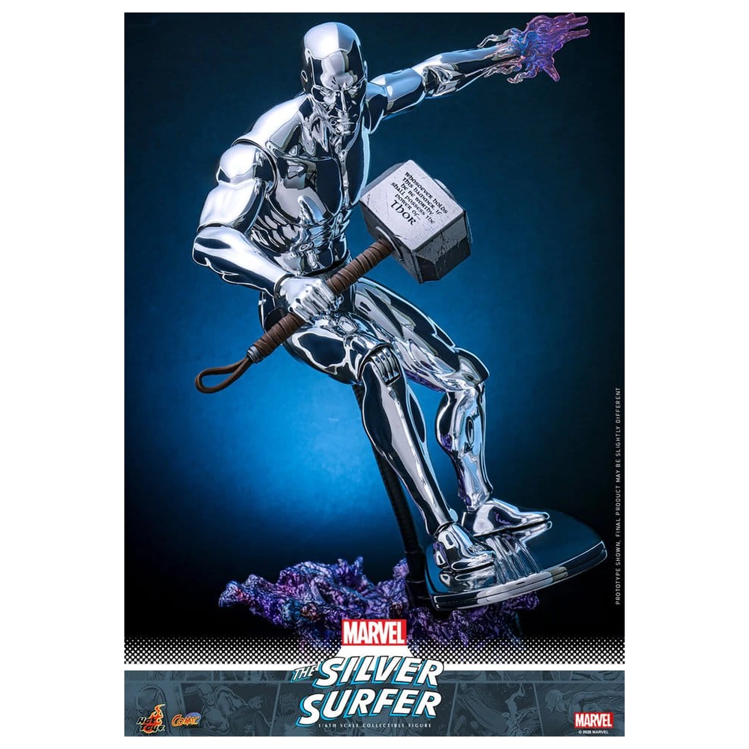 Marvel Figurina de Actiune 1/6 Silver Surfer 32 cm poza produsului
