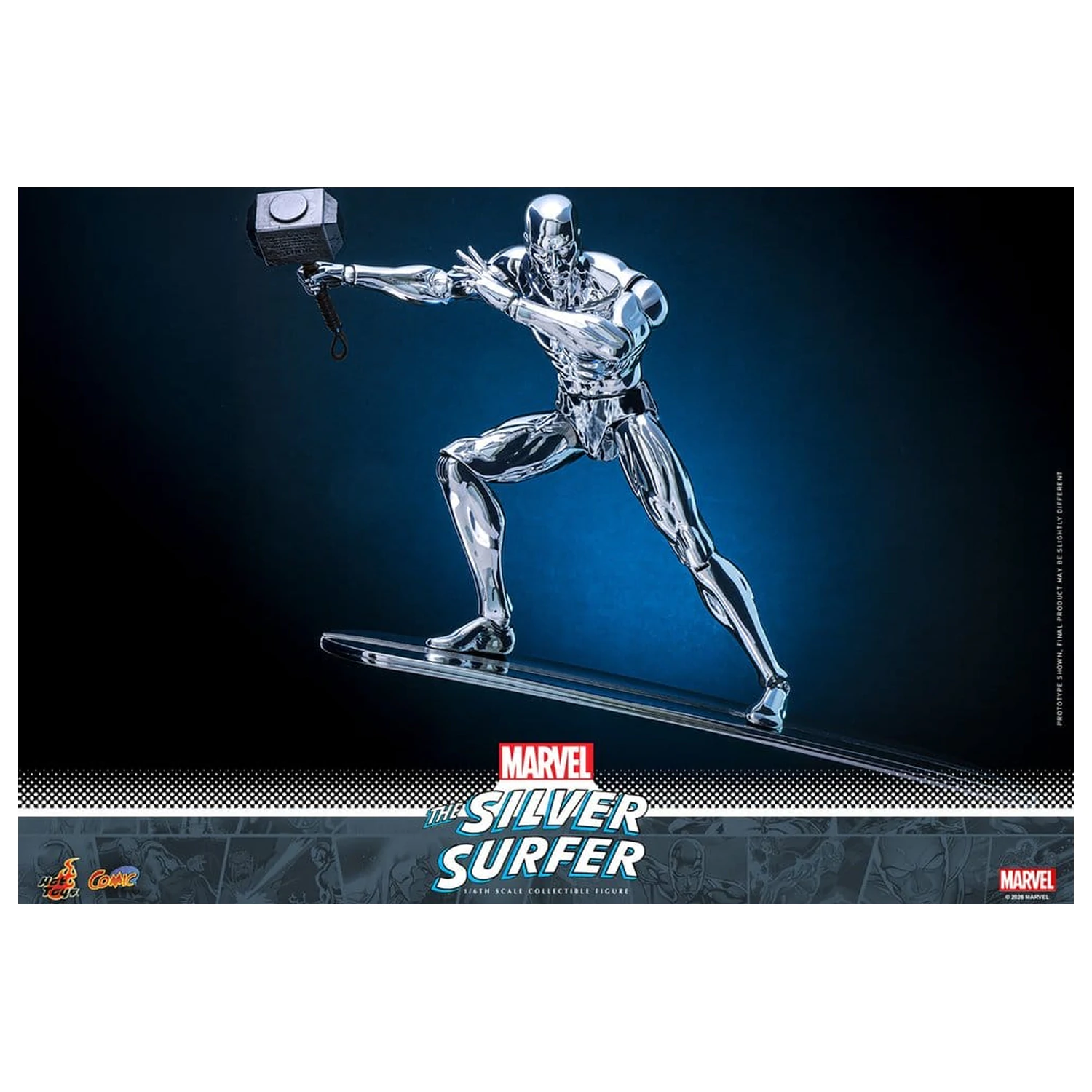 Marvel Figurina de Actiune 1/6 Silver Surfer 32 cm poza produsului