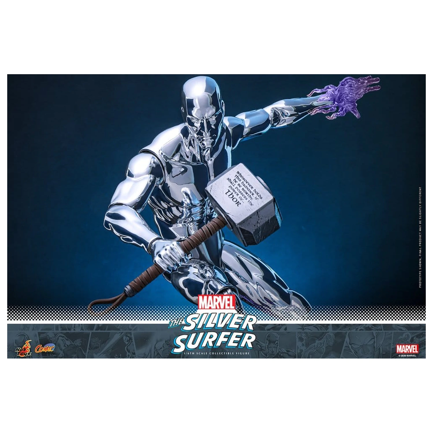 Marvel Figurina de Actiune 1/6 Silver Surfer 32 cm poza produsului