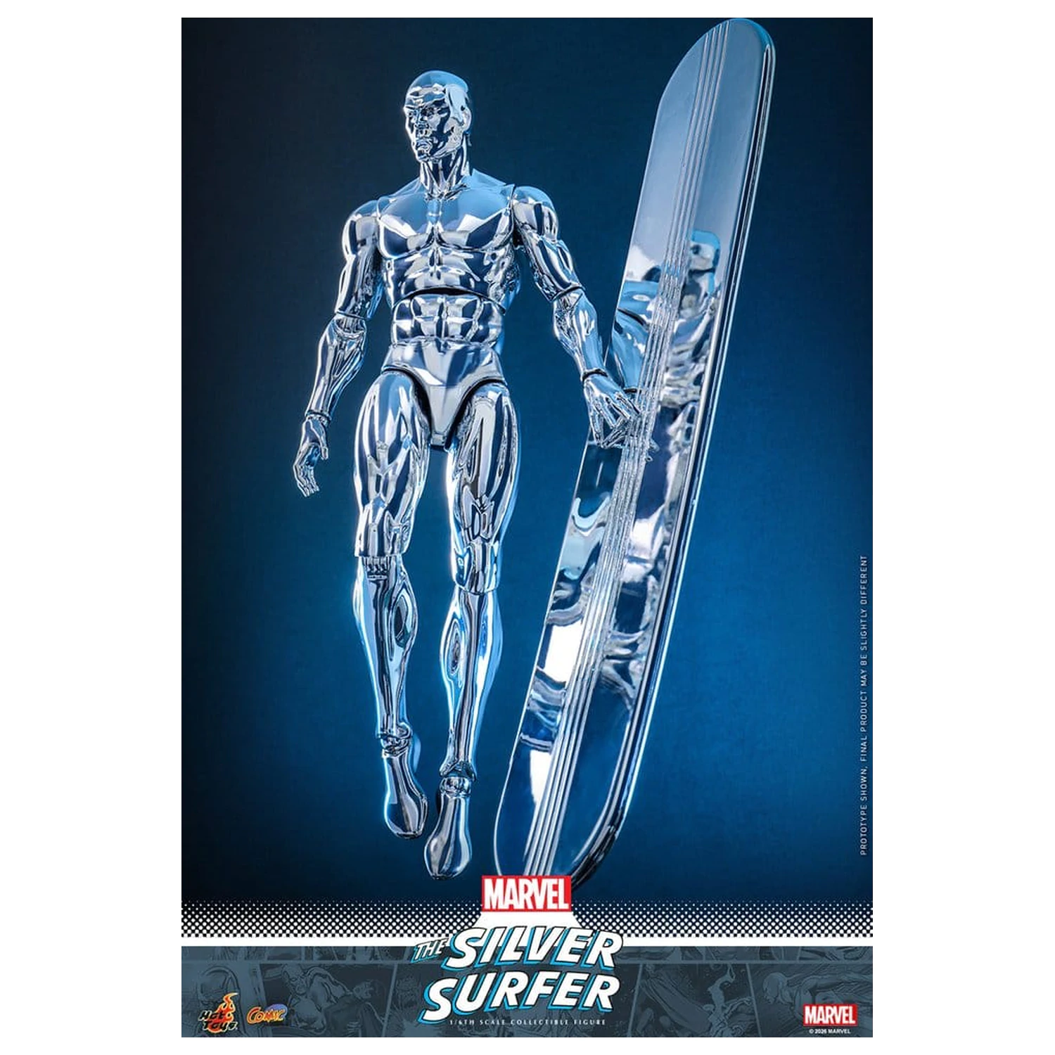 Marvel Figurina de Actiune 1/6 Silver Surfer 32 cm poza produsului