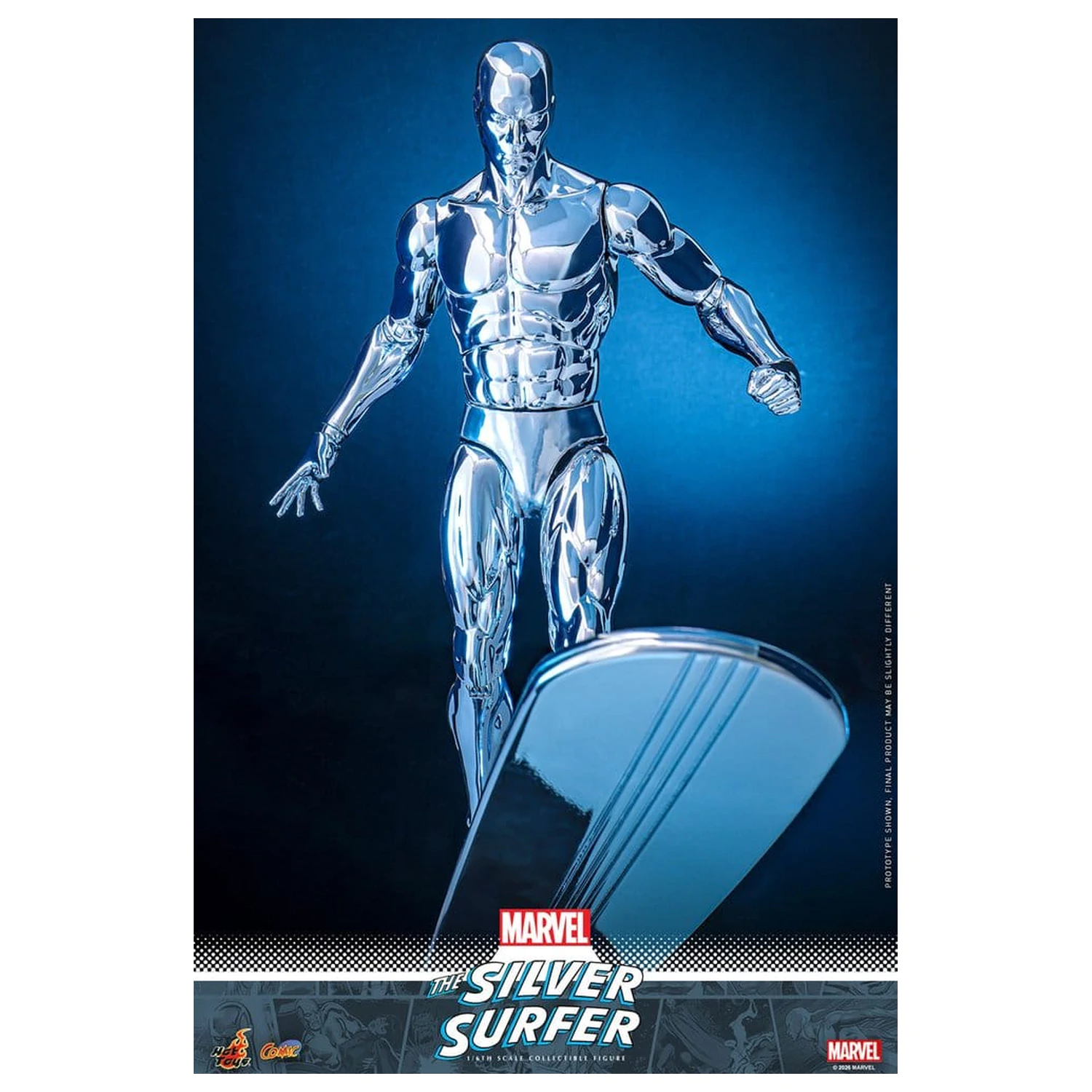 Marvel Figurina de Actiune 1/6 Silver Surfer 32 cm poza produsului