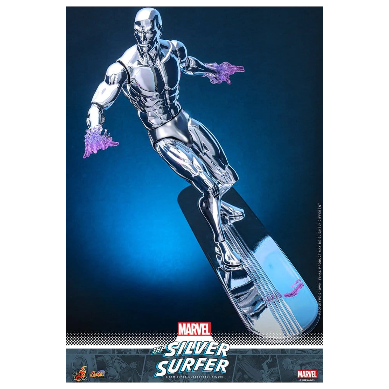 Marvel Figurina de Actiune 1/6 Silver Surfer 32 cm poza produsului