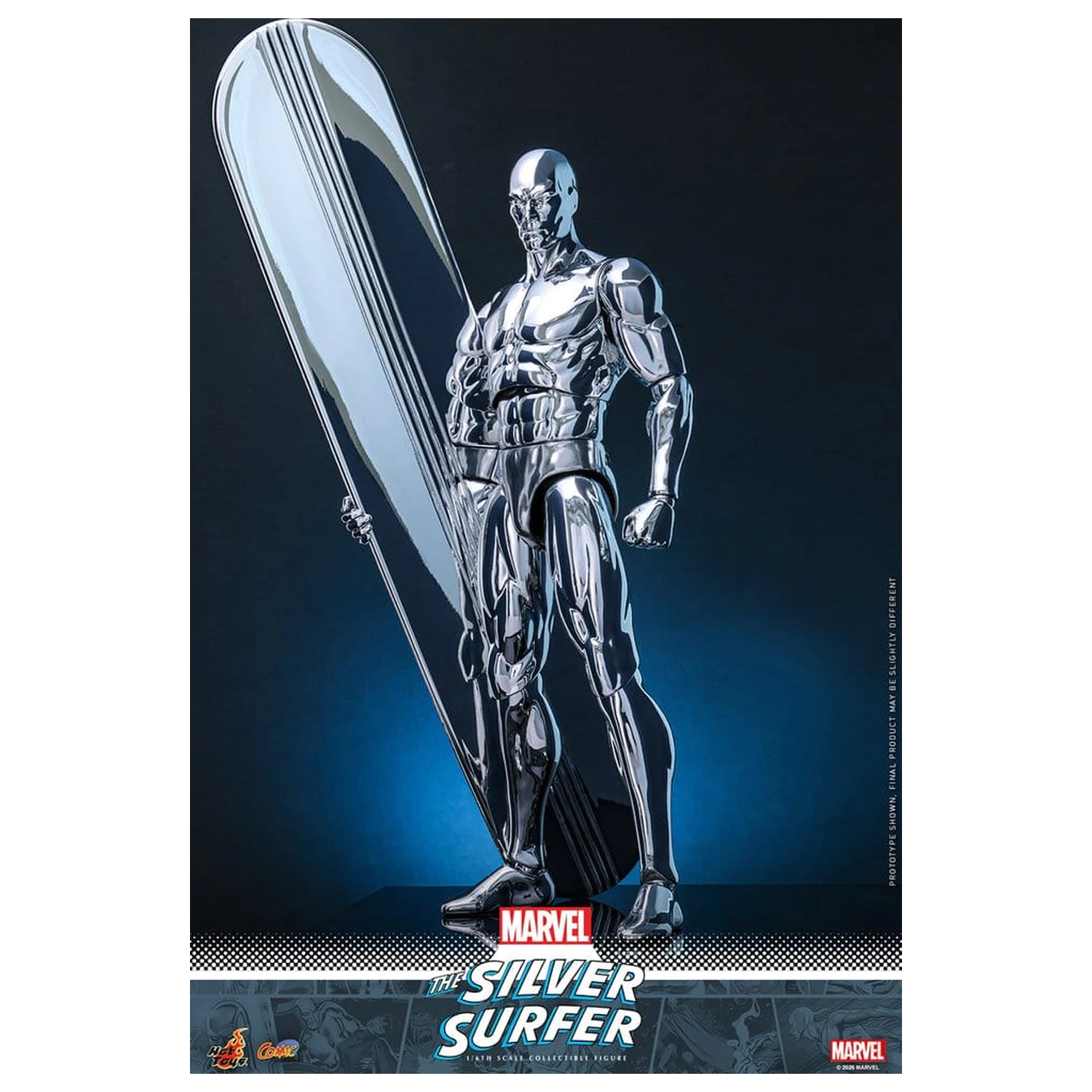 Marvel Figurina de Actiune 1/6 Silver Surfer 32 cm poza produsului
