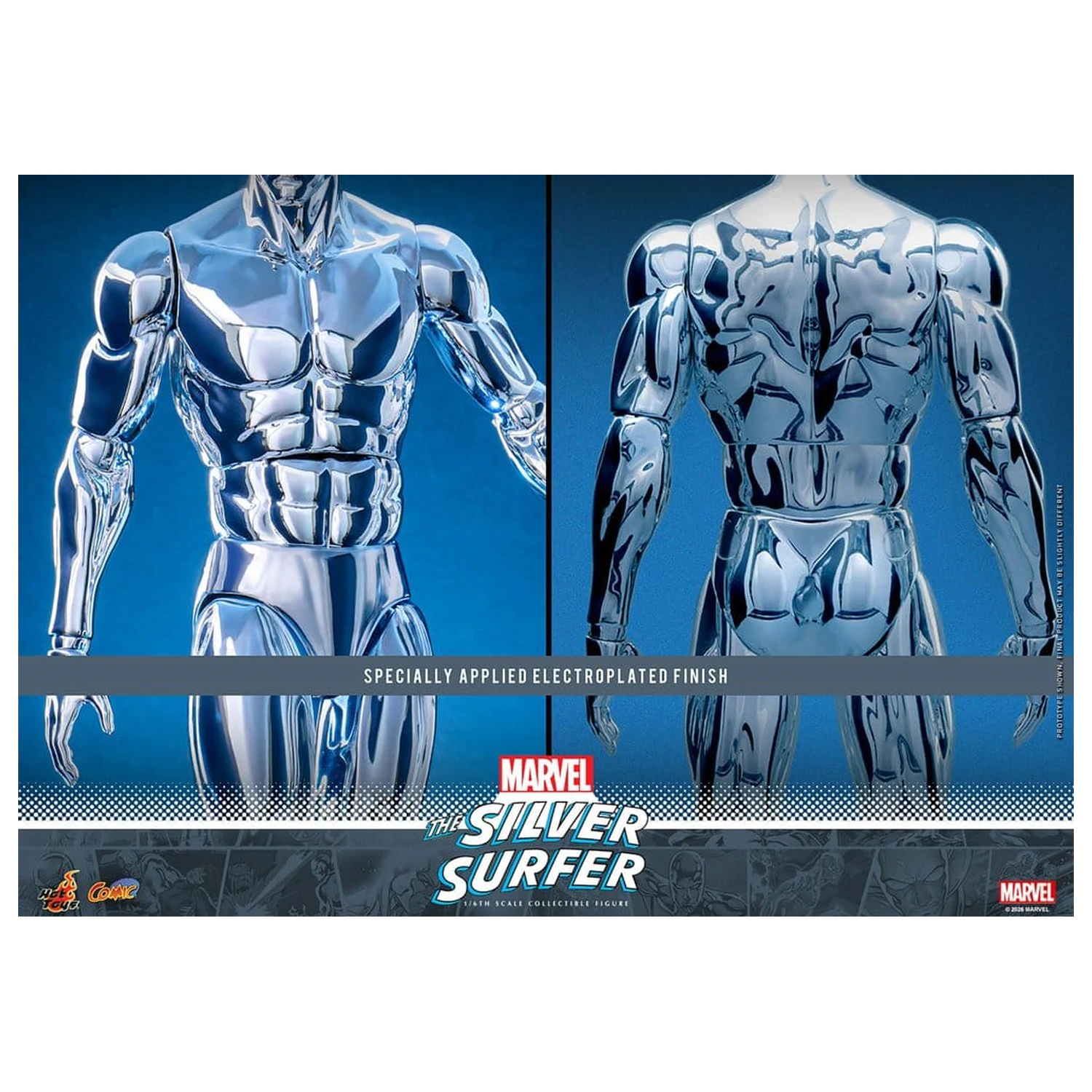 Marvel Figurina de Actiune 1/6 Silver Surfer 32 cm poza produsului