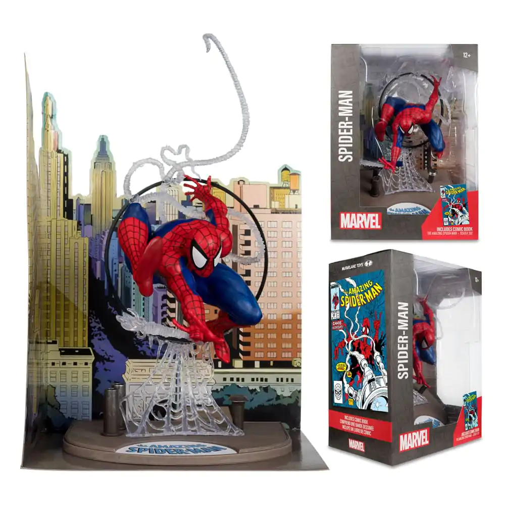 Statuie PVC Marvel 1/6 Spider-Man (The Amazing Spider-Man #301) 30 cm poza produsului