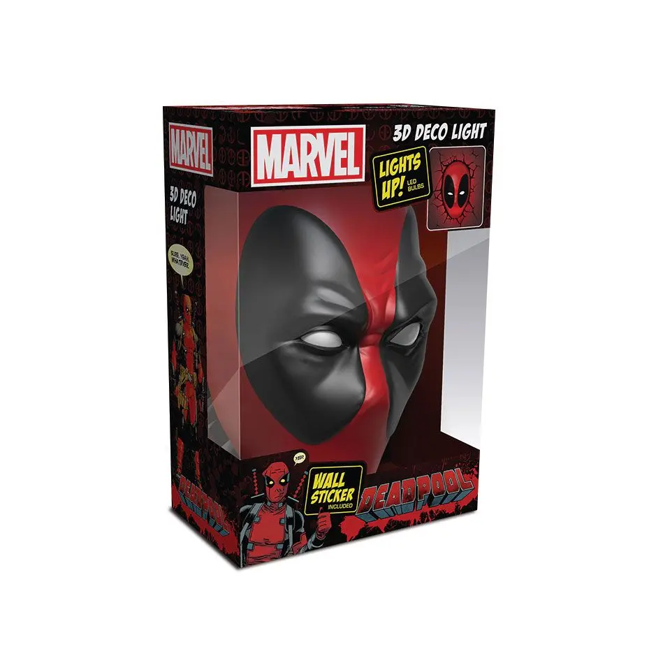 Marvel 3D LED Lumină Deadpool poza produsului