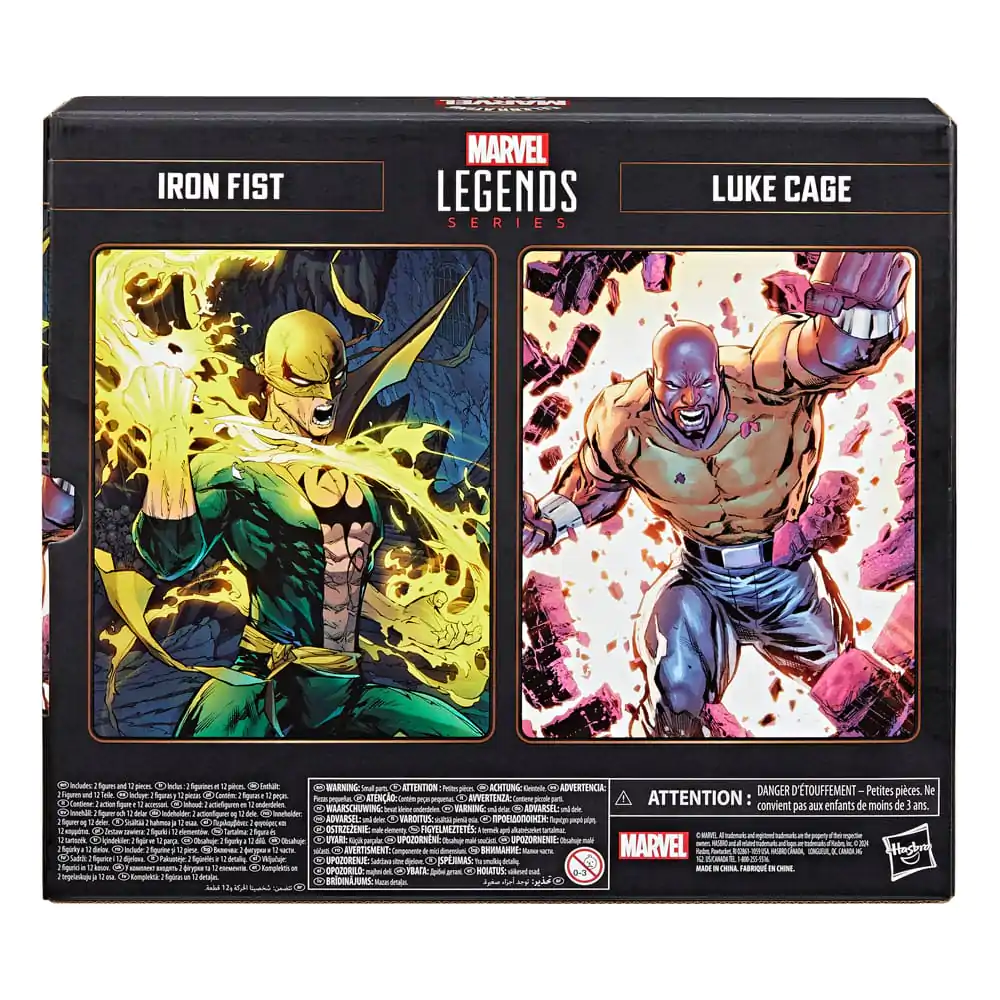 Marvel 85th Anniversary Marvel Legends Figurina de Acțiune 2-Pack Iron Fist & Luke Cage 15 cm poza produsului